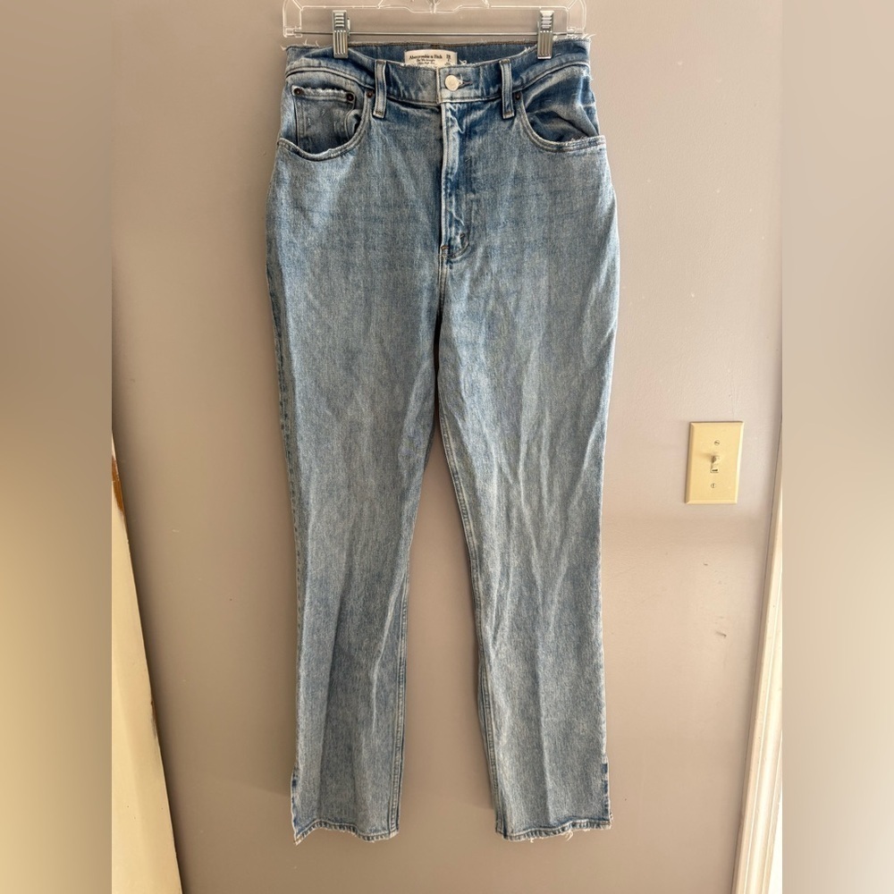 Abercrombie & Fitch The 90s Straight Ultra High Rise Jeans Women’s SZ 28/6R Fall